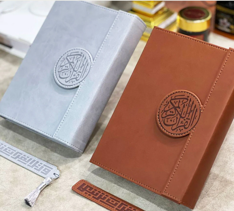 Elegant Quran Gift Set with Bookmark - Medium Size
