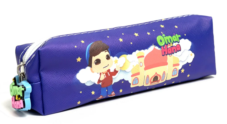 Omar and Hana Pencil Case - Blue
