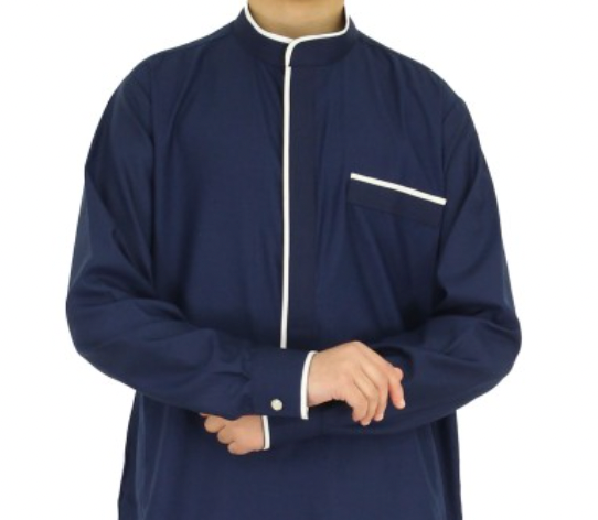 Boys Dressy Collar Jalabiya