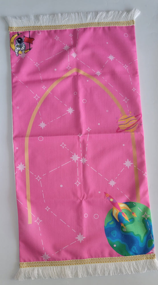 Tapis de prière sur le thème de l'espace pour enfants