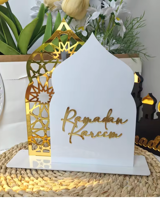 Ramadan Tabletop Decor (White)