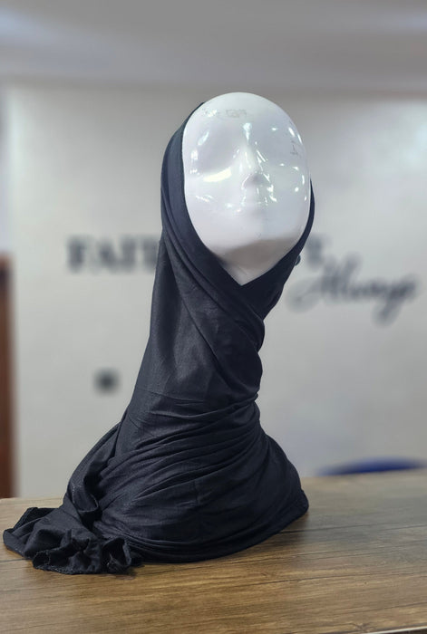 Jersey Scarf - Black