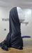Black Jersey Fabric Hijab on a mannequin head