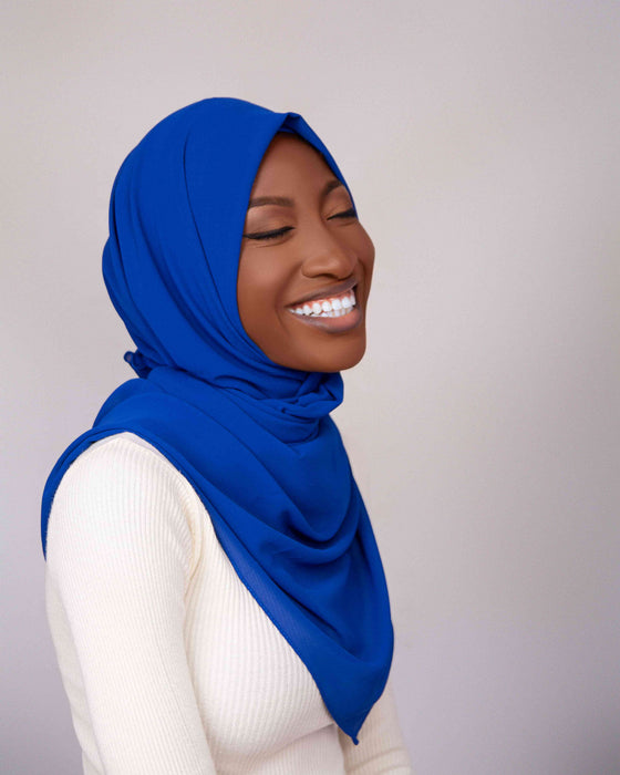 Plain Chiffon Scarf