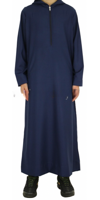 Jalabiya à capuche pour garçon