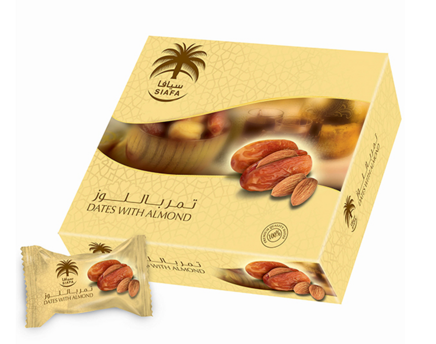 Siafa Dates with Almond 300g