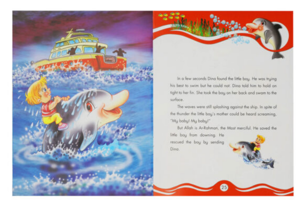 Dina the Dolphin - Learns Allah's Name Ar - Rahman