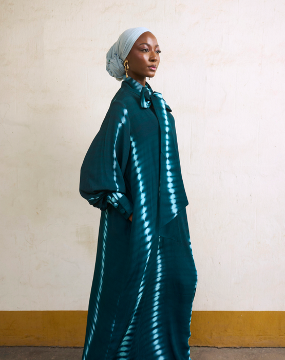 Hiba Dress - Emerald
