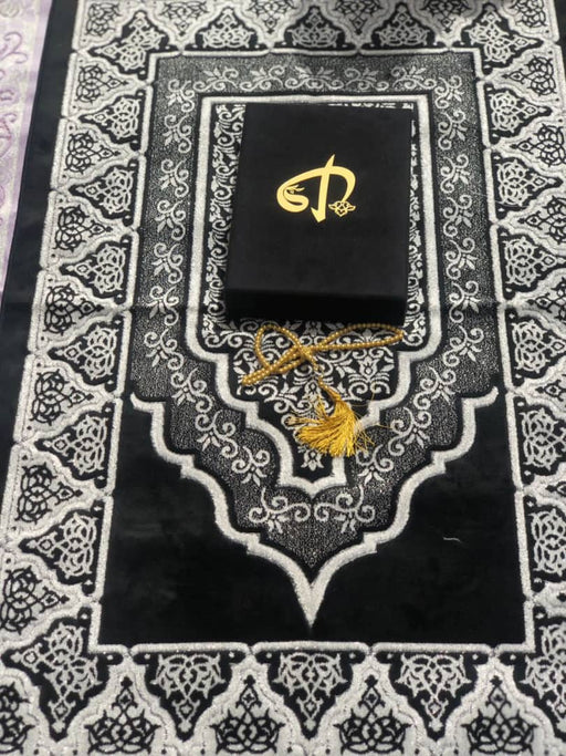 Black Prayer Rugs made in Turkey