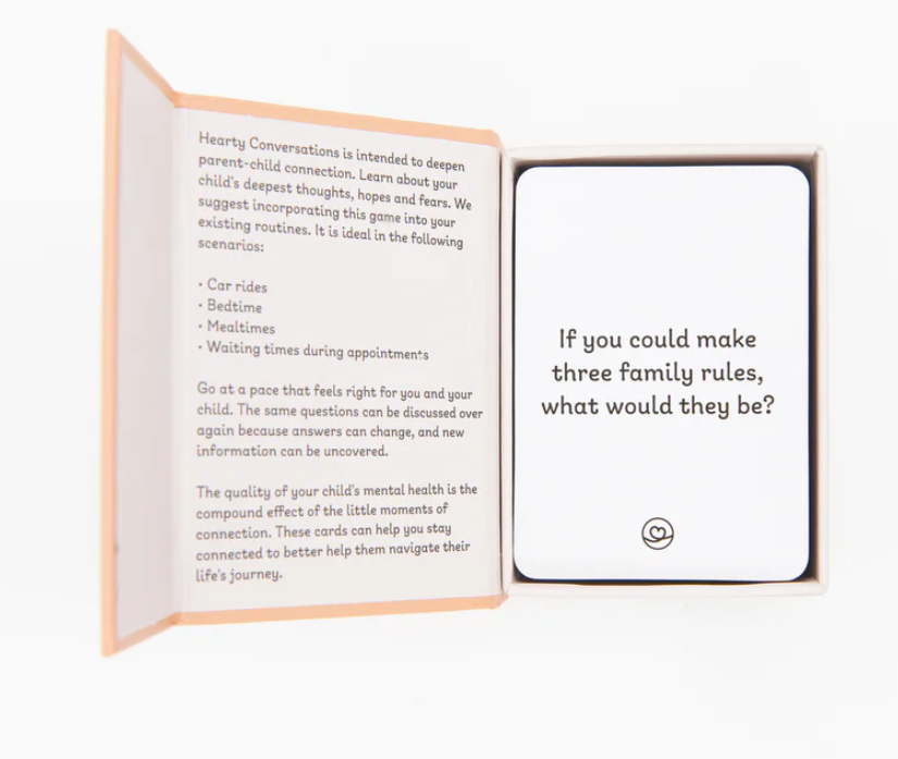 Jeu de cartes Conversations chaleureuses