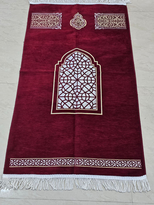Kaaba Cloth Inspired Prayer Mat