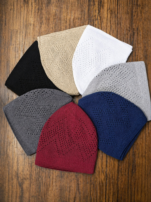 Knitted Kufi Cap for Men