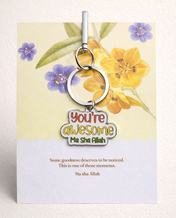 You're Awesome Ma Sha Allah - Enamel Key Holder
