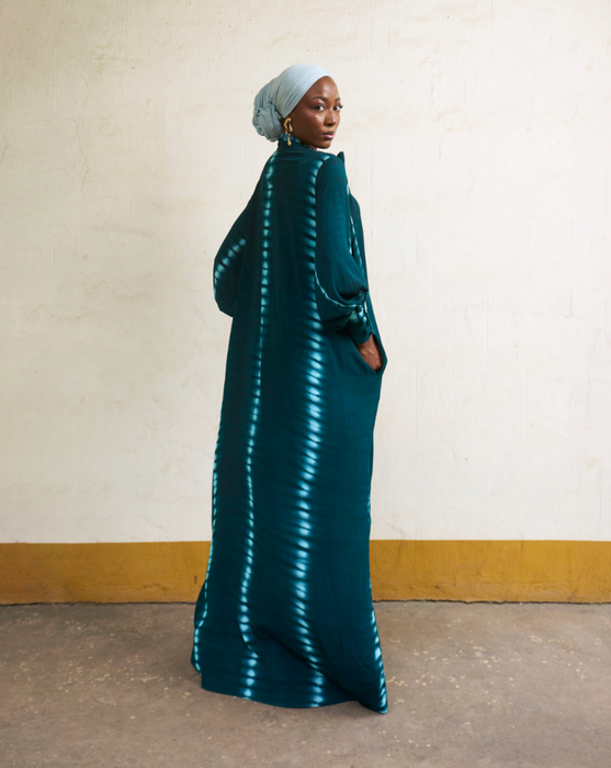 Hiba Dress - Emerald