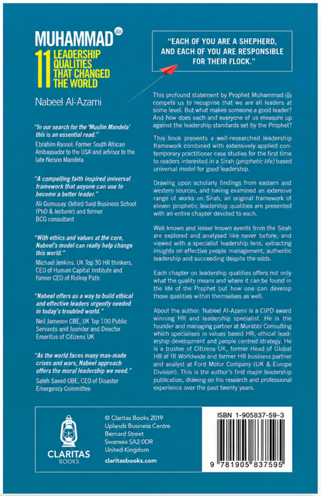 Muhammad : 11 Leadership Qualities that Changed the World