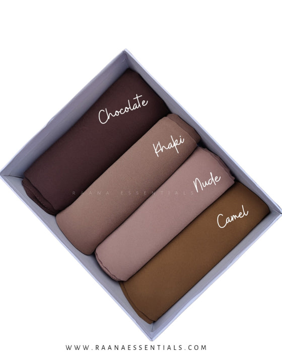 Plain Chiffon Scarf