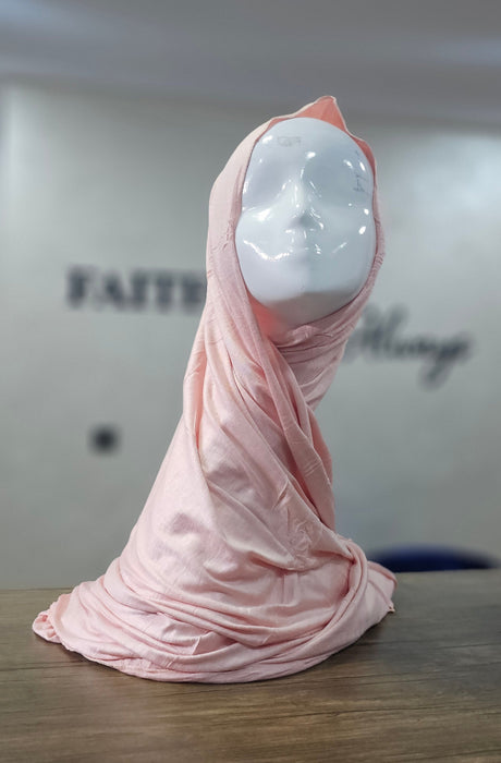 Jersey Scarf - Peach