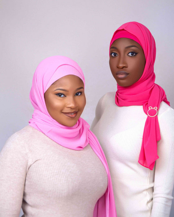 Plain Chiffon Scarf