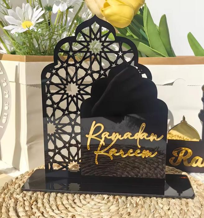 Ramadan Tabletop Decor (Black)
