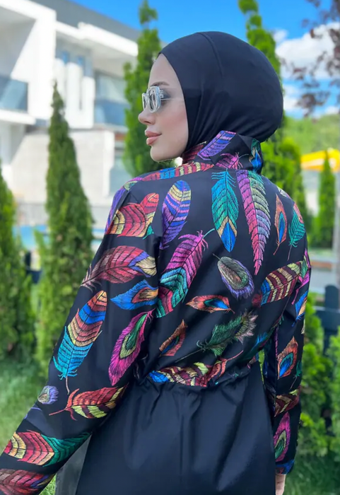 Burkini à plumes Asiya