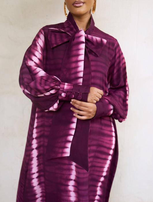 Hiba Dress - Magenta
