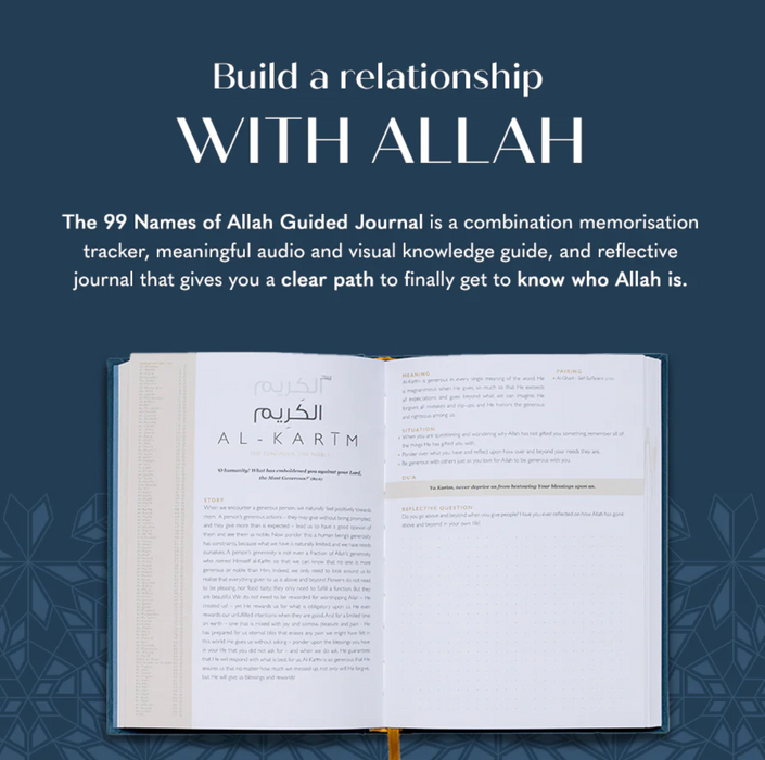 99 Names Guided Journal - Towards Faith