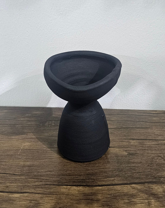 Handmade Clay Bakhoor Burner – Traditional Incense Burner (D4)