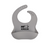 Bavoir en silicone Yum Bismillah - Gris froid