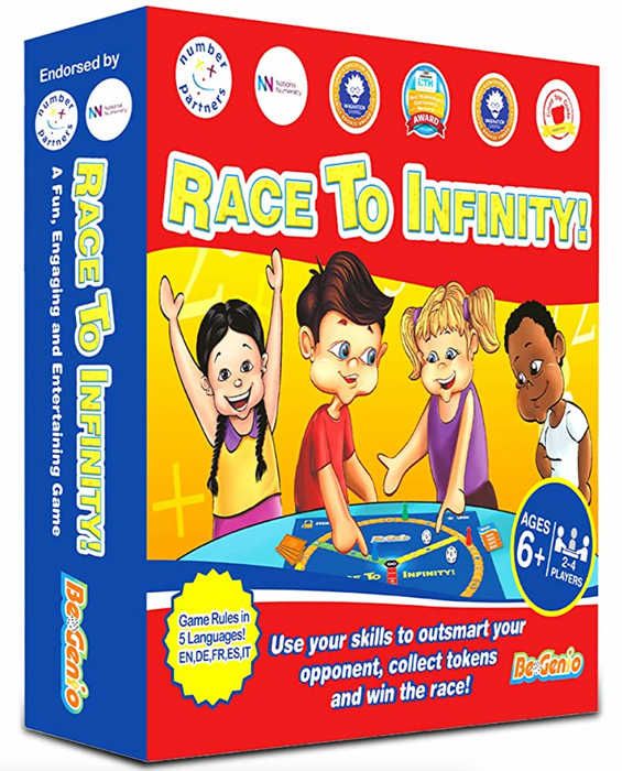 Course vers l'infini - Jeu de mathématiques pour enfants 