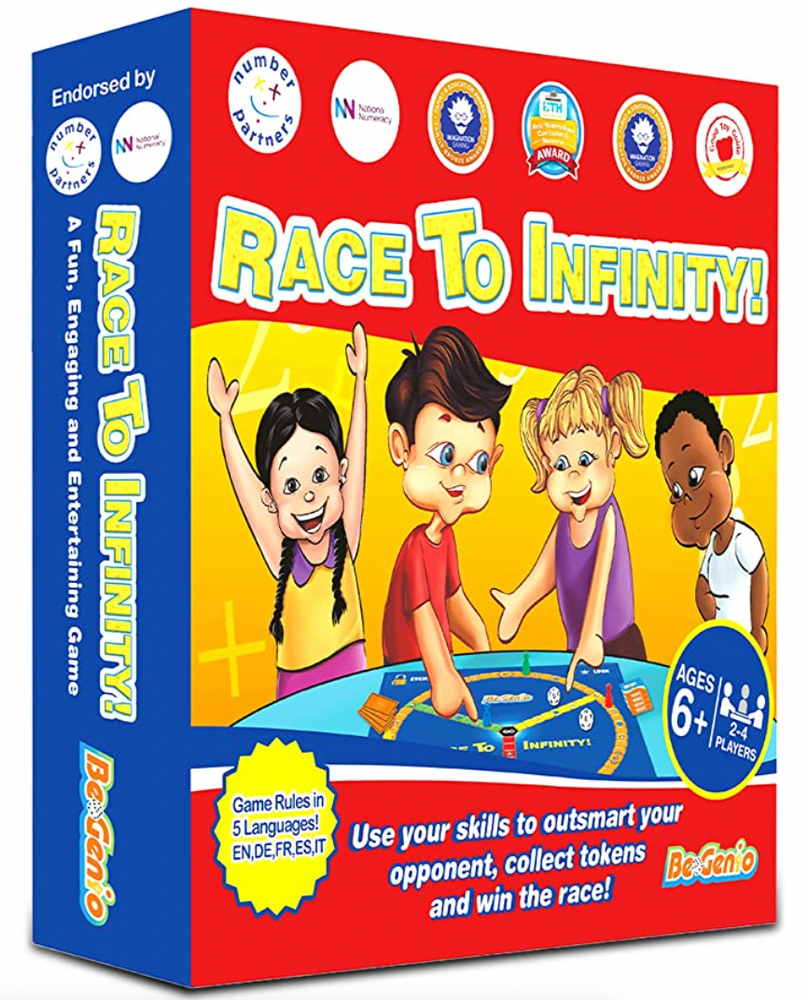 Course vers l'infini - Jeu de mathématiques pour enfants 