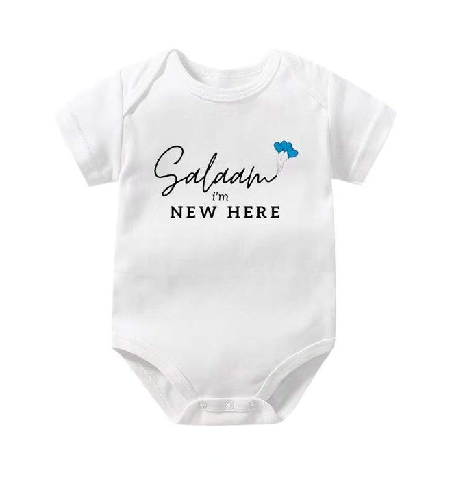 Salaam, je suis nouveau ici, gilet pour bébé