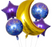 Eid Mubarak Foil Balloons (Pack of 5)