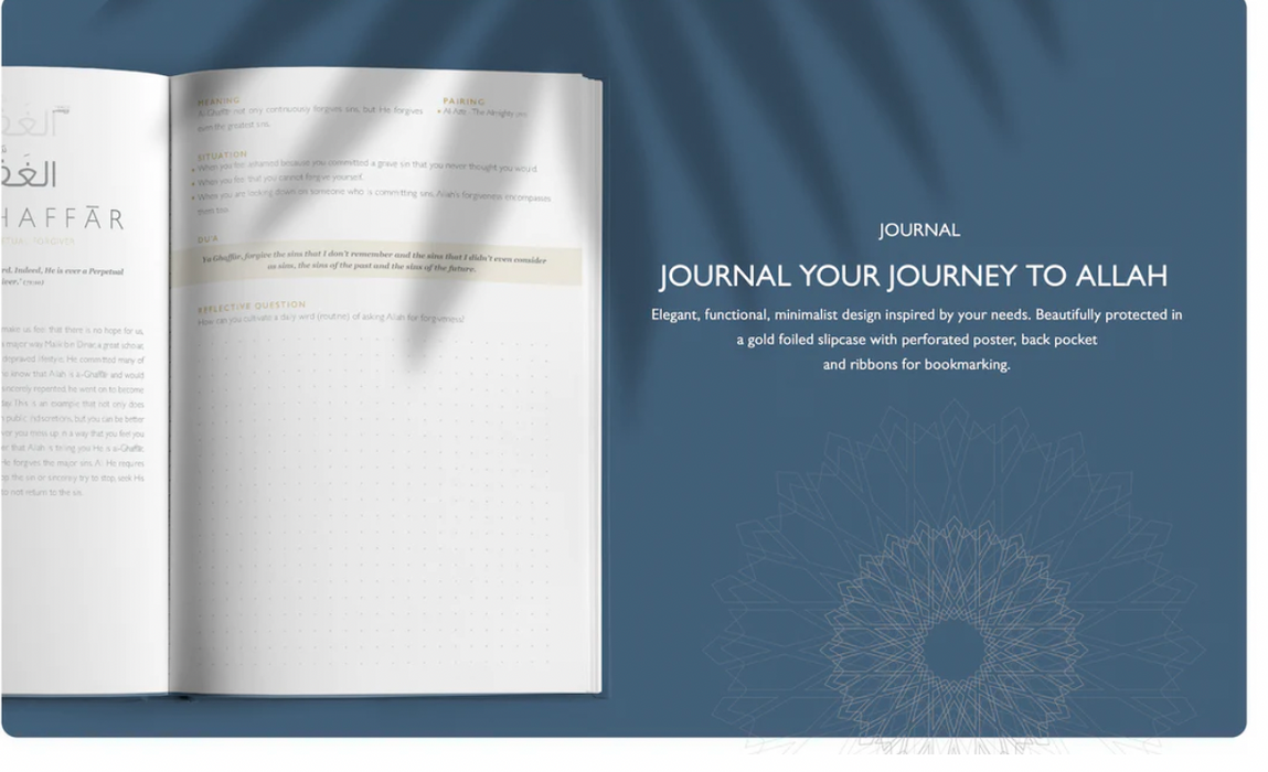 Journal guidé 99 noms - Vers la foi