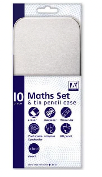Coffret de mathématiques en conserve